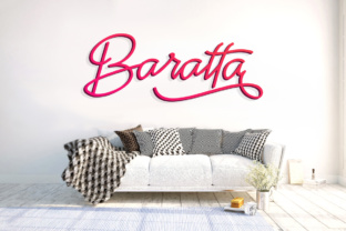Baratta: The Perfect Script Typeface for Editorial Design