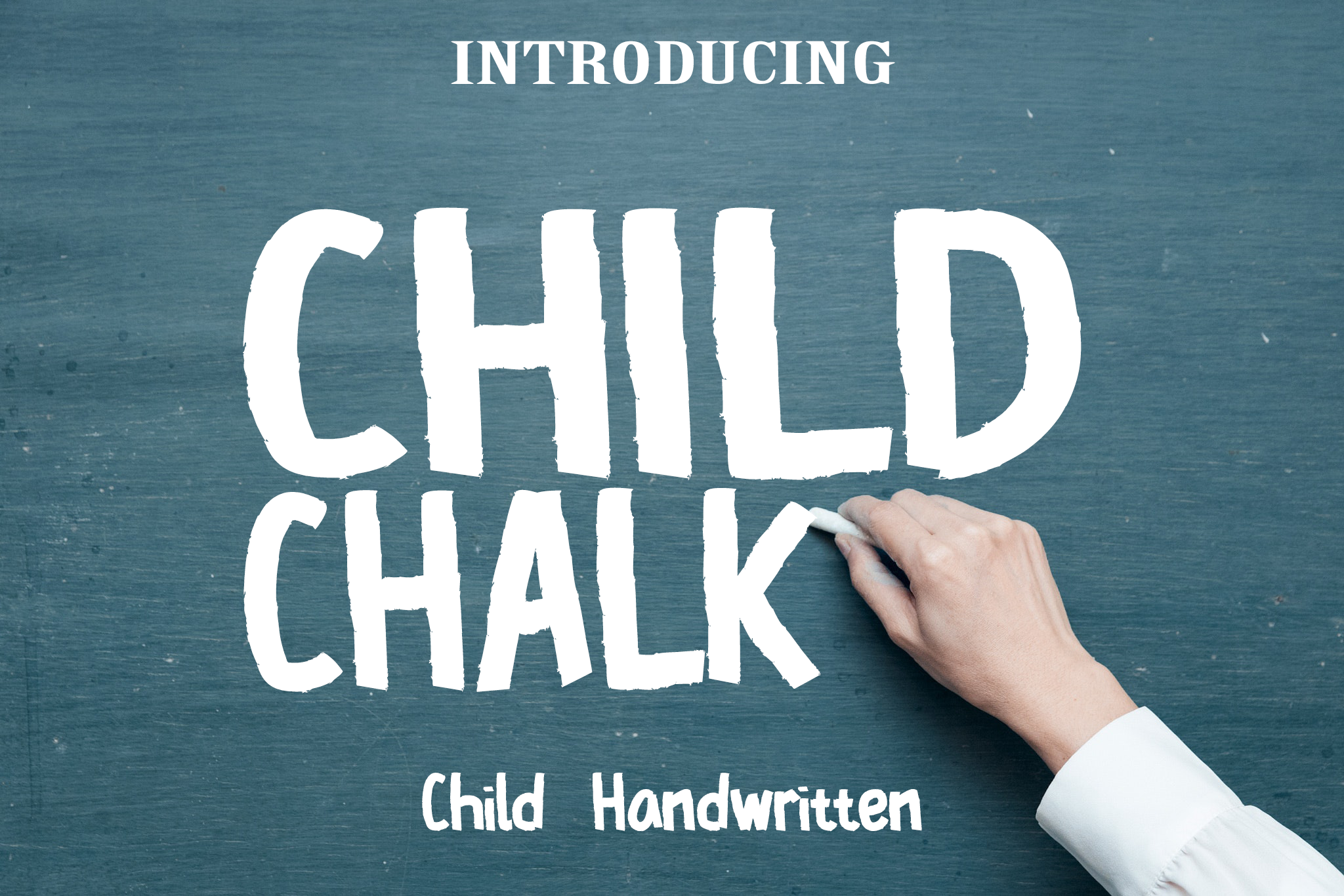 Child Chalk: A Playful Typeface for Creative Web Projects