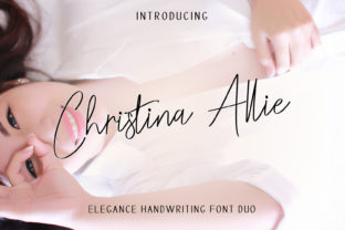 Christina Allie: The Handwritten Typeface for Modern Web Design