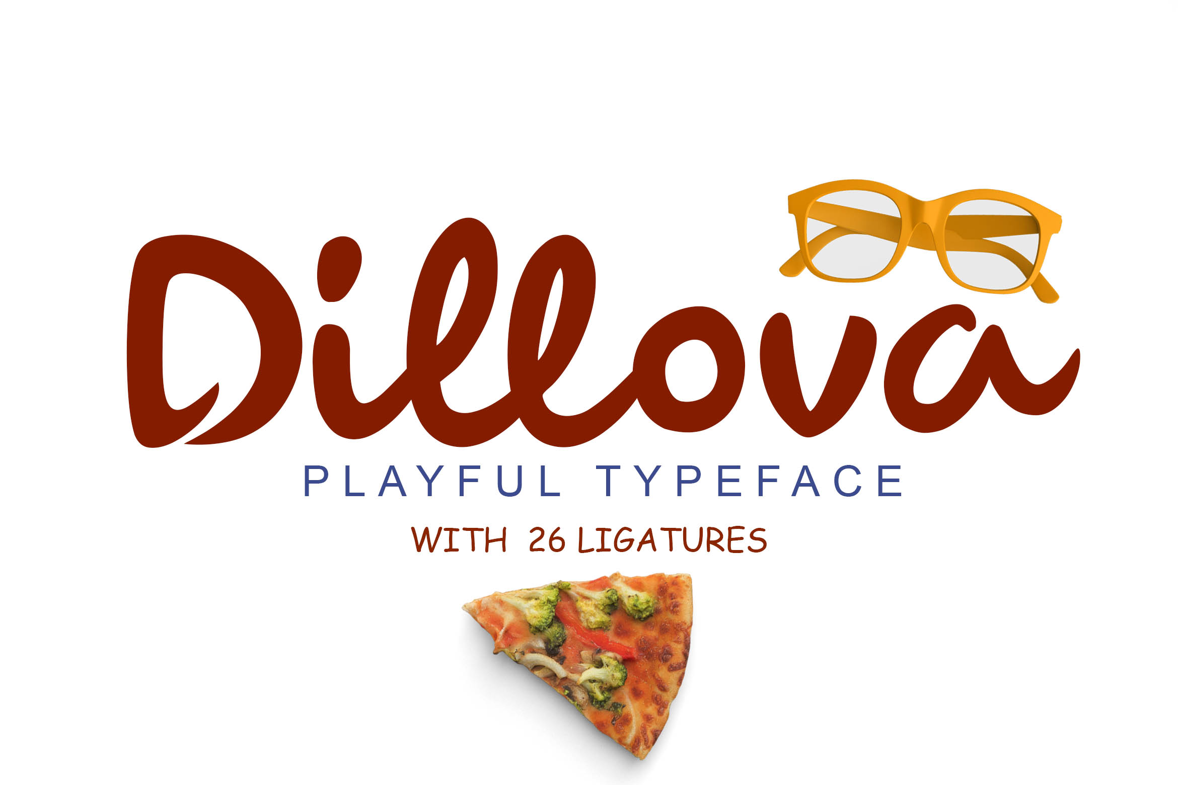 Dillova: A Playful Handwritten Typeface for Friendly Branding
