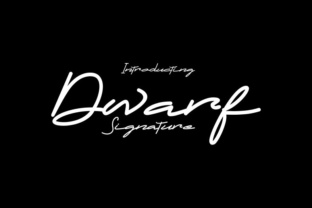 Dwarf Signature: The Handwritten Typeface That Builds Trust