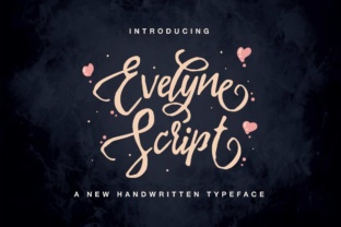 Evelyne: The Handwritten Font That Elevates Your Craft Brand