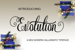 Evolution: A Modern Handwritten Typeface for Editorial Design