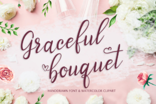 Graceful Bouquet: The Script Typeface That Elevates Small Business Branding
