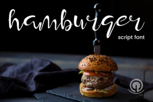 Hamburger: The Dynamic Script Typeface for High-Impact Campaigns