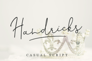 Handricks: The Script Typeface for Authentic Business Branding