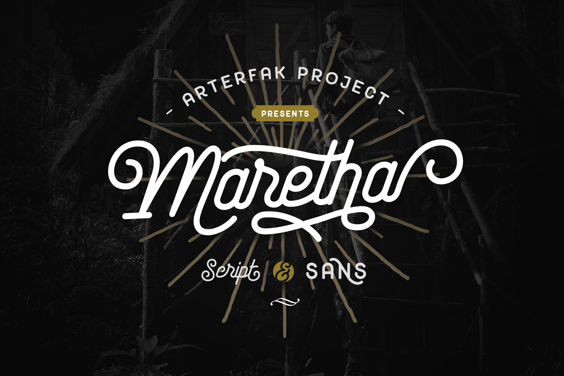 Maretha: The Modern Script Typeface for Authentic Web Design