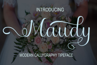 Maudy: The Playful Handwritten Typeface for Creative Makers
