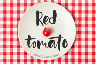 Red Tomato: The Playful Script Font That Elevates Summer Campaigns