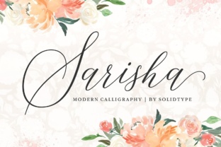 Sarisha: A Premium Script Typeface for Elegant Editorial Design