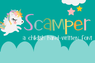 Scamper: The Whimsical Handwritten Font for Playful Web Design