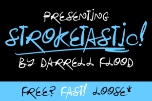 Stroketastic: The Energetic Script Font for Dynamic Web Design