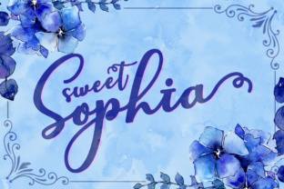 Sweet Sophia: A Handwritten Script Typeface for Digital Branding