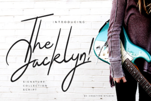 The Jacklyn: A Modern Script Typeface for Elevated Web Design