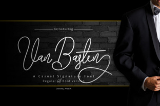 Van Basten: A Modern Script Typeface for Polished Web Design