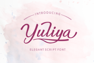 Yuliya: The Romantic Script Font for Elevated Brand Identity